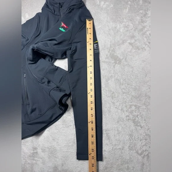 NWT Peter Millar Women’s Company Embroidered Lauren Black Full Zip Jacket Medium - Picture 8 of 14